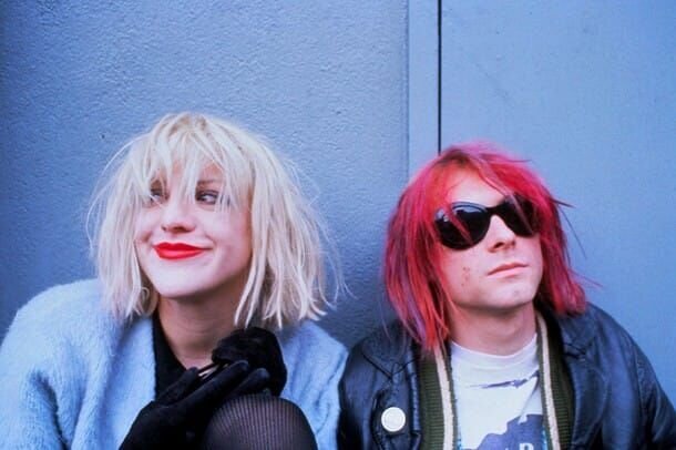 ca. 1992 --- Courtney Love and Kurt Cobain --- Image by © Dora Handel/​CORBIS OUTLINE – Bild: Photograph by Dora Handel/​CORBIS OUTLINE