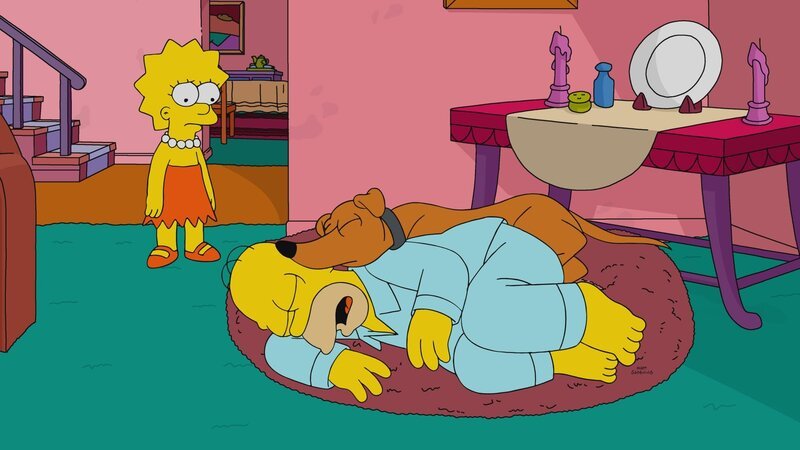 Lisa (l.); Homer (r.) – Bild: Fox and its related entities.