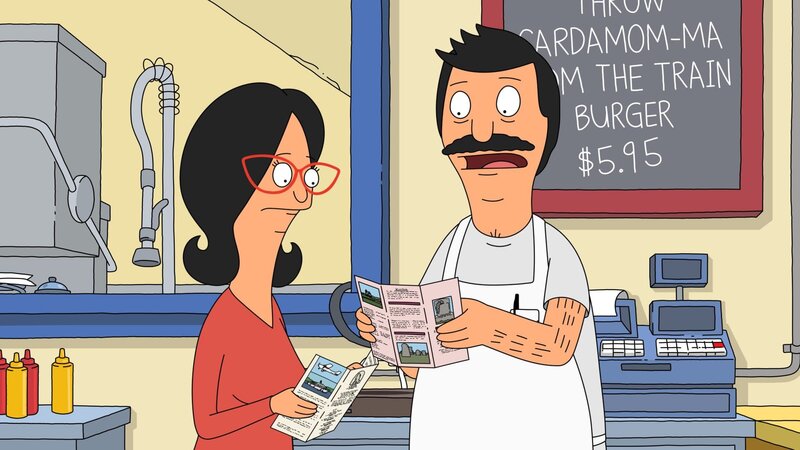 L-R: Linda, Bob – Bild: Paramount /​ BOB’S BURGERS © 2022 by 20th Television.