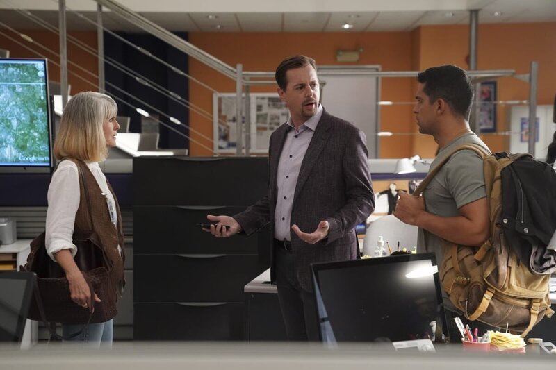 (v.l.n.r.) Marcie Warren (Pam Dawber); Timothy McGee (Sean Murray); Nick Torres (Wilmer Valderrama) – Bild: CBS Broadcasting Inc.