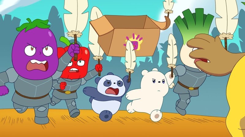 Vegetable Villagers, Baby Panda, Baby Ice Bear – Bild: Cartoon Network