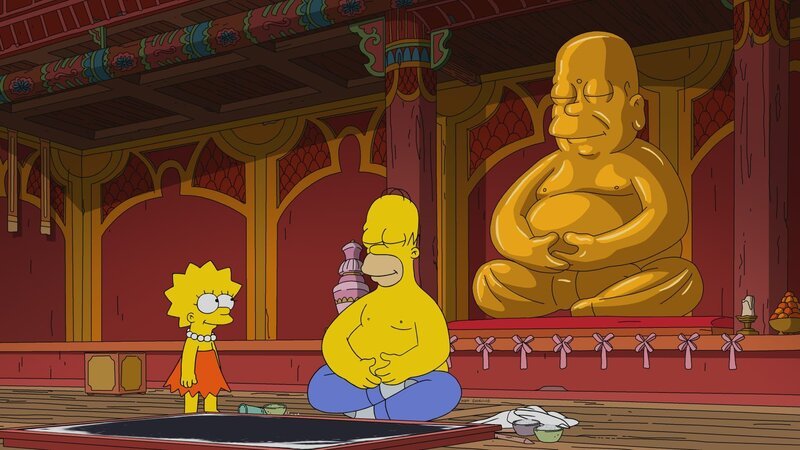 Lisa (l.); Homer (r.) – Bild: Fox and its related entities.