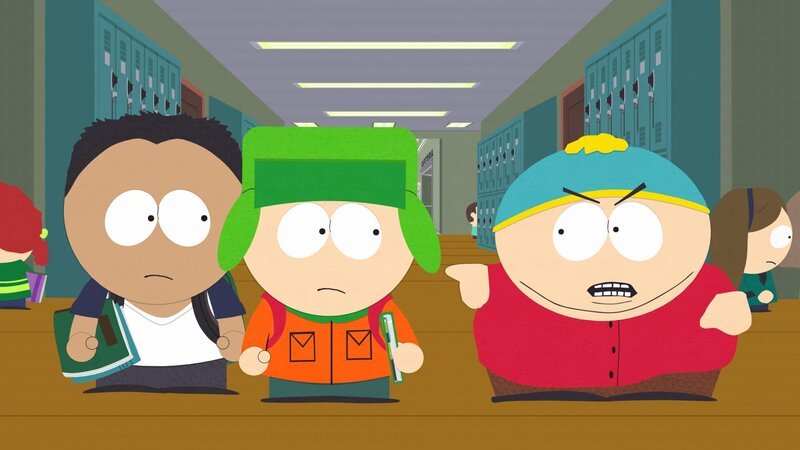 L-R: David, Kyle, Eric – Bild: Comedy Central
