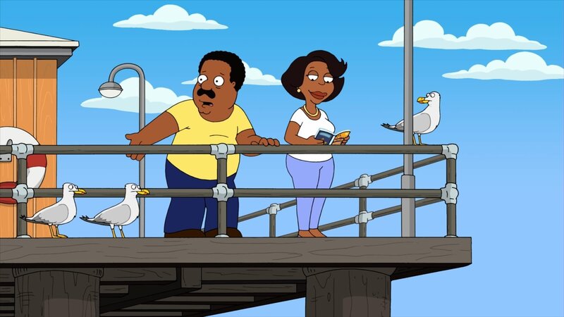 L-R: Cleveland Brown, Donna Tubbs-Brown – Bild: VicaomCBS /​ FOX BROADCASTING