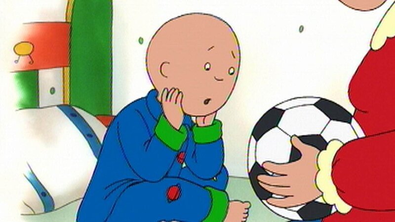 Mami erklärt Caillou, dass Schimpfwörter andere Menschen verletzten können. – Bild: SUPER RTL Das SUPER RTL-Bildmaterial darf nur zur redaktionellen Berichterstattung im Zusammenhang mit der jeweiligen Sendung unter Angabe der Credits und Beachtung der unter http:/​/​kommunikation.superrtl.de genannten Nutzungsbeschränkungen verwendet wer