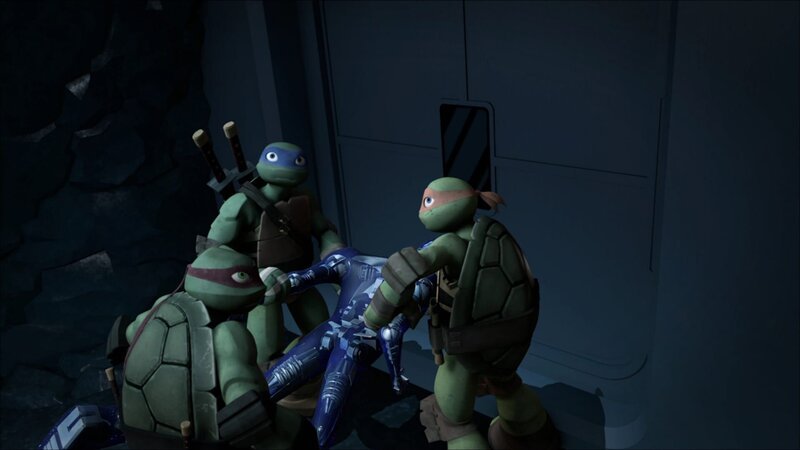 L-R: Raphael, Leonardo, Michelangelo – Bild: ViacomCBS