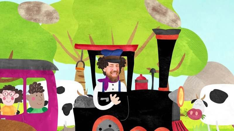 Wie toll muss es sein, als Lokführer zu arbeiten. – Bild: rbb/​MDR/​B+M Entertainment GmbH
