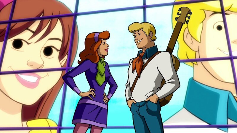Die Songwriter Daphne und Fred sind Finalisten einer Talent-Show. – Bild: Cartoon Network