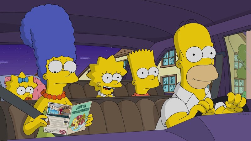 „Die Simpsons“, „Harmonie vs. Philharmonie.“ Ein Talent-Scout ist in der Stadt und erkennt Lisas große musikalische Begabung. Fortan soll sie im renommierten Capitol City Jugendorchester mitspielen. Für Lisa geht ein großer Traum in Erfüllung! Um die musikalische Förderung ihres Kindes bewerkstelligen zu können, muss der Rest der Familie Simpsons jedoch große Opfer bringen. Dem nicht genug, entpuppt sich der Leiter des Orchesters als gnadenloser Schleifer. – Bild: Fox and its related entities.