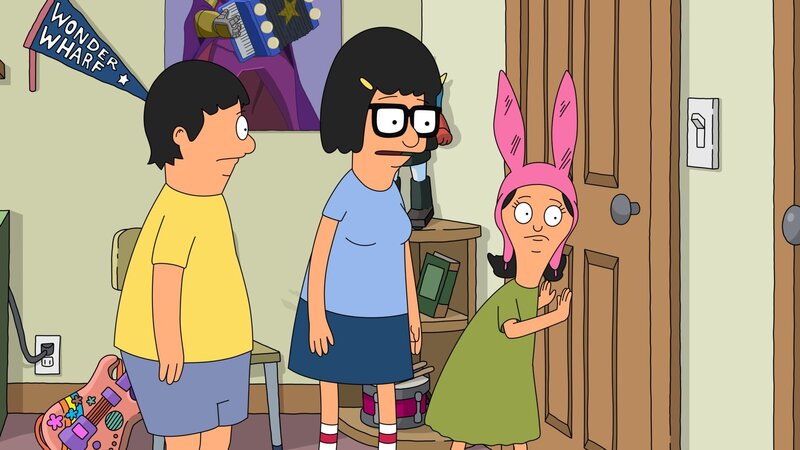 L-R: Gene, Tina, Louise – Bild: Paramount /​ BOB’S BURGERS © 2022 by 20th Television.