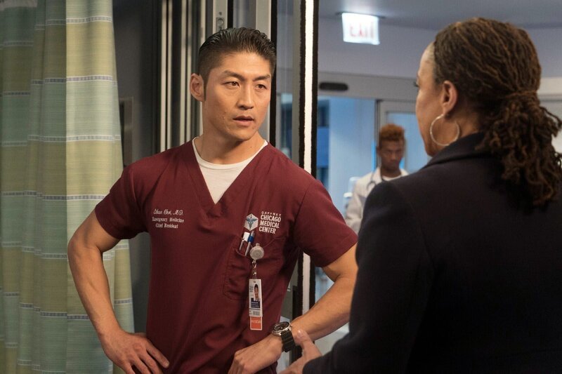 Ethan Choi (Brian Tee) und Sharon Goodwin (S. Epatha Merkerson) – Bild: RTL /​ Elizabeth Sisson /​ NBC