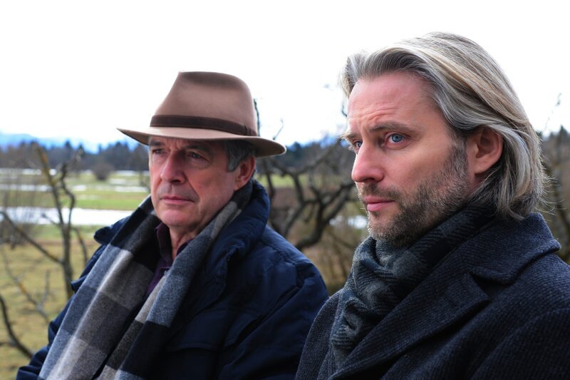 André (Joachim Lätsch, l.); Michael (Erich Altenkopf, r.) – Bild: ARD /​ Ann Paur