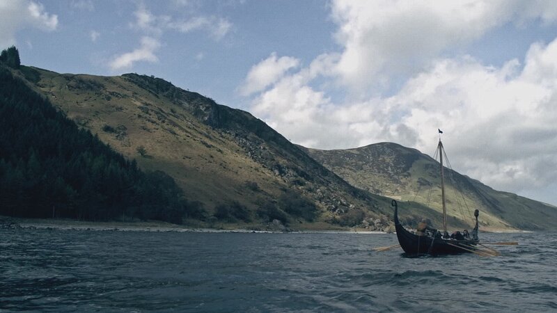 Im Jahr 985 n. Chr. fahren Wikinger bis nach Südgrönland, wo sie zwei Außenposten errichten. – Bild: THE HISTORY CHANNEL