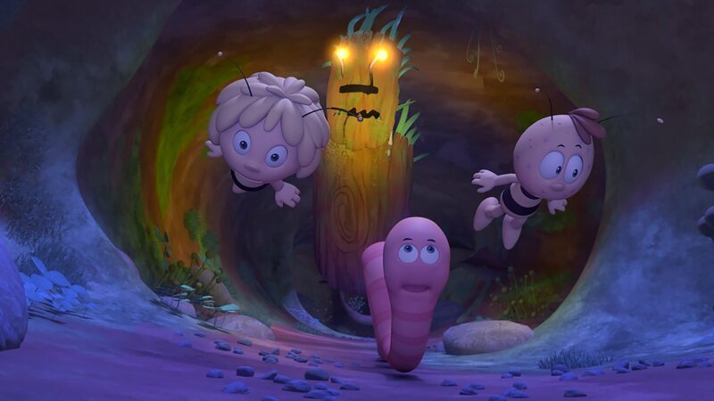 Der Honigmampf bedroht Max. – Bild: ZDF/​Studio100 Animation