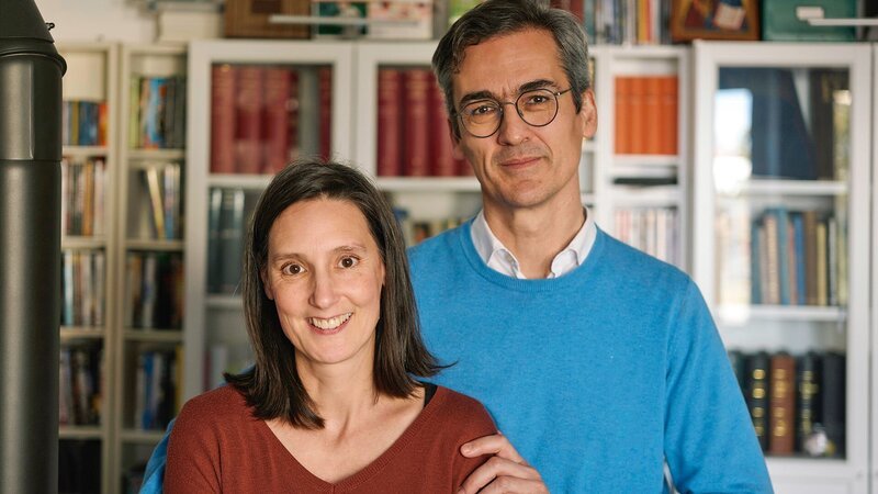 Marietta Reinprecht und ihr Mann Johannes – Bild: GRANDIOS/​Bibel TV