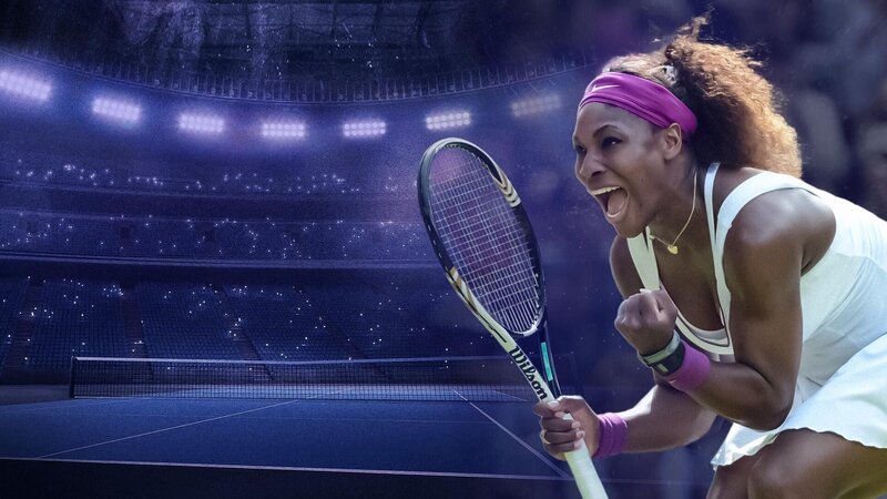 Serena Williams +++ Die Verwendung des sendungsbezogenen Materials ist nur mit dem Hinweis und Verlinkung auf RTL+ gestattet. – Bild: RTL /​ ESPN-Getty Images /​ Ein Sturm zieht auf