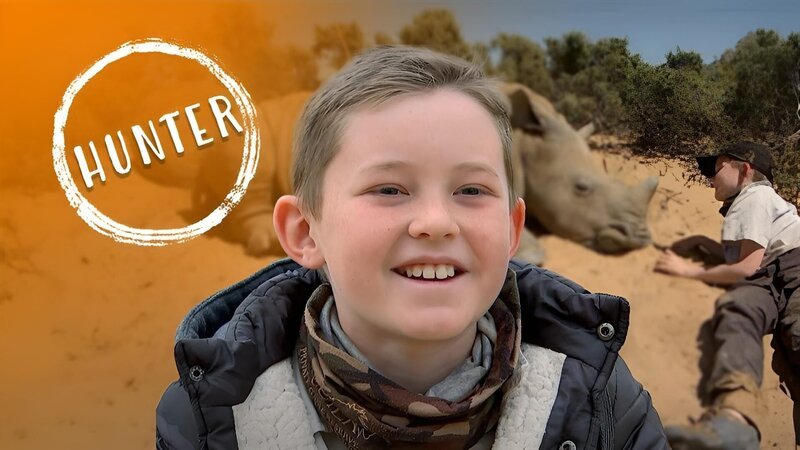 Nashornflüsterer Hunter – Bild: hr/​Wolfgang Müller