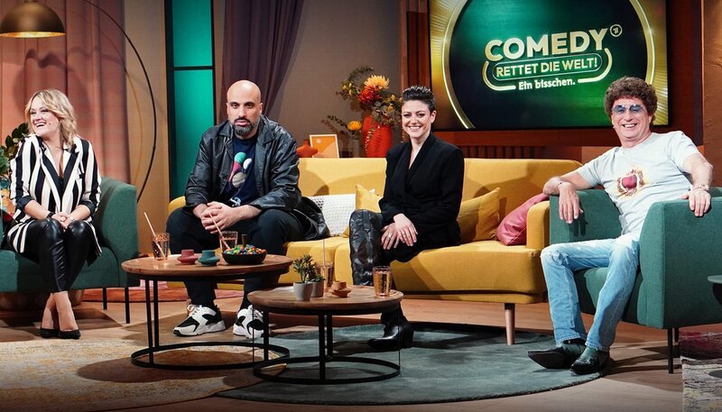 Diesmal dabei: Lisa Feller, Tahnee, Abdelkarim und Atze Schröder. – Bild: SWR