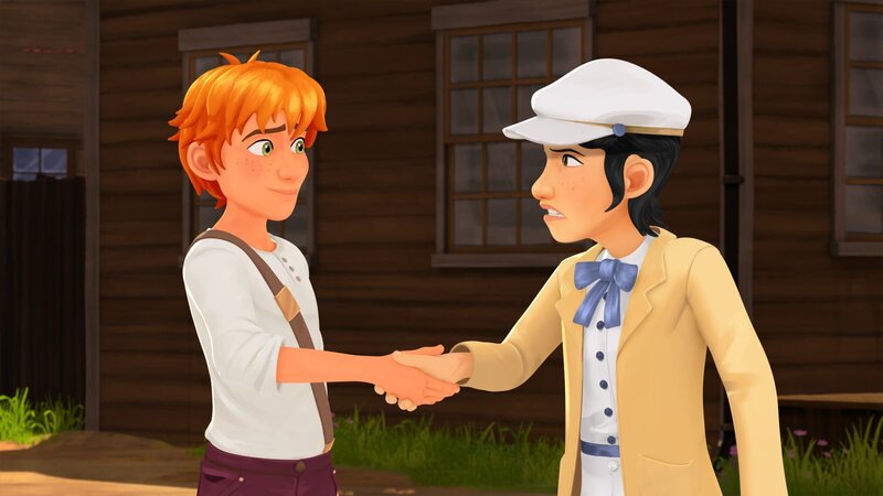 Tom wird von Alfred erpresst. – Bild: HR/​2019 Cyber Group