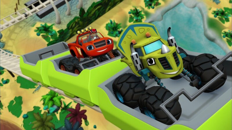 L-R: Blaze, AJ, Zeg – Bild: Paramount