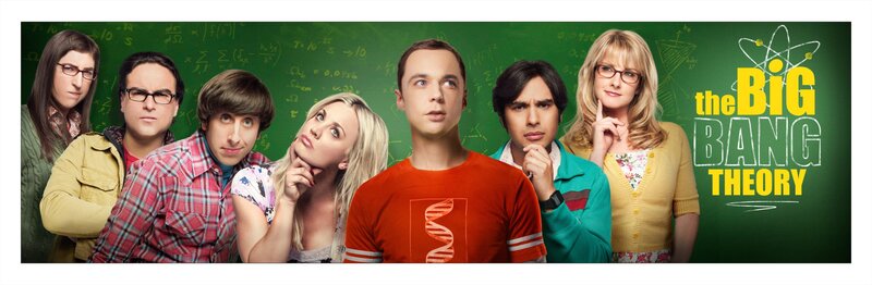 (8. Staffel) – The Big Bang Theory: Bernadette (Melissa Rauch, r.), Howard (Simon Helberg, 3.v.l.), Amy (Mayim Bialik, l.), Sheldon (Jim Parsons, 3.v.r.), Leonard (Johnny Galecki, 2.v.l.), Penny (Kaley Cuoco, M.) und Raj (Kunal Nayyar, 2.v.r.) … – Bild: ProSieben