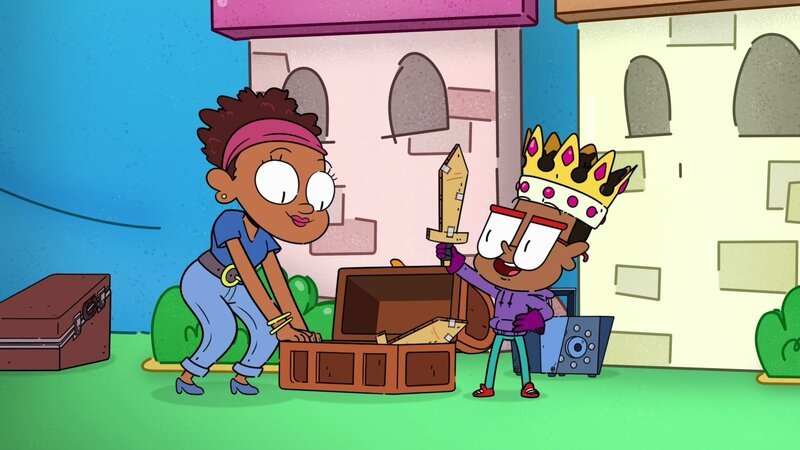 v.li.: Keesha, Harry – Bild: Paramount v.li.: Keesha, Harry – Bild: Paramount