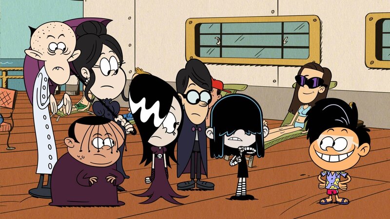 Vorne, v.li.: Boris, Dante, Persephone, Haiku, Morpheus, Lucy, Bertrand – Bild: Paramount