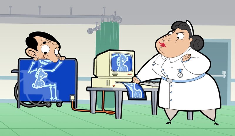 Mr. Bean (l.) – Bild: Mr Bean TM and © Tiger Aspect Productions Ltd 2002 /​ © Tiger Aspect Productions Ltd 2020