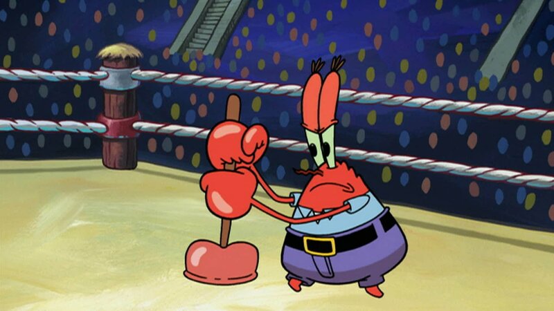 Mr. Krabs – Bild: ANNÉE Viacom International Inc. Tous droits réservés. Nickelodeon, Bob l’éponge et tous les autres titres, logos et personnages qui y sont associés sont des marques de commerce de Viacom International inc. Créé par Stephen Hillenburg.