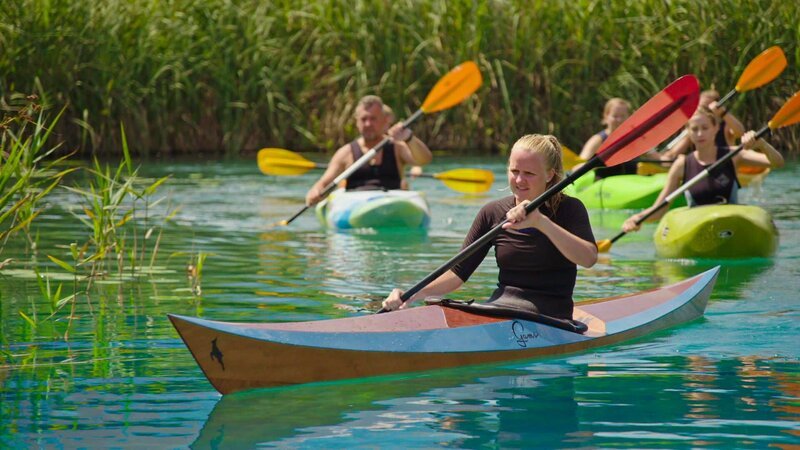 Kajakfahren – Bild: Bergblick