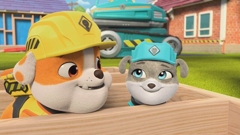 v.li.: Rubble und Motor – Bild: Paramount