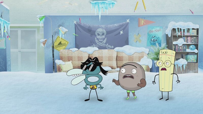 v.li.: Schere, Stein, Papier – Bild: Paramount v.li.: Schere, Stein, Papier – Bild: Paramount