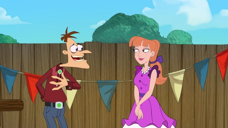 PHINEAS AND FERB – „Mind Share“ – The gang switches bodies with alien tourists only to realize they were duped into being stranded on an alien planet. This episode of „Phineas and Ferb“ premieres FRIDAY, APRIL 5 (9:30 PM – 9:45 PM ET/​PT) on Disney XD. (DISNEY XD) DR. DOOFENSHMIRTZ, ROSIE – Bild: Courtesy of Disney+