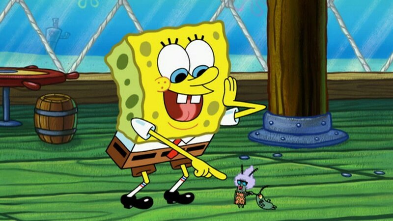 L-R: SpongeBob, Lily Plankton, Plankton – Bild: ViacomCBS