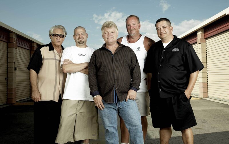 Barry Weiss, Jarrod Schulz, Dan Dotson, Darrell Sheets, Dave Hester – Bild: 2010 A&E Television Networks. All Rights Reserved. Lizenzbild frei