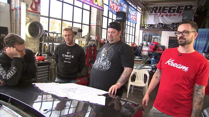 v.l.: Charly J. Scharlipp, Marco „Bolle“ Bollenbach, Timo Haase und Jörn „Jörni“ Reiners – Bild: TVNOW