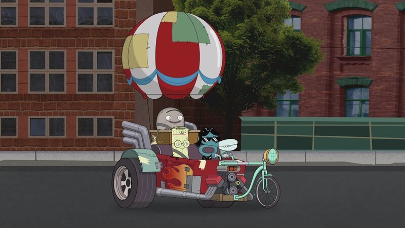 v.li.: Stein, Papier, Schere – Bild: Paramount v.li.: Stein, Papier, Schere – Bild: Paramount