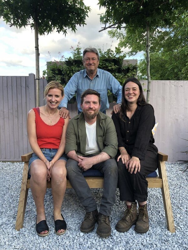 V.l.: Katie Rushworth, Alan Titchmarsh, Bruce Kenneth und Frances Tophill. – Bild: RTL /​ Spun Gold TV & All3Media International