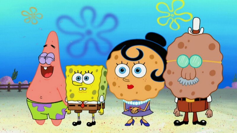 L-R: Patrick, SpongeBob, Margaret, Harold – Bild: ViacomCBS
