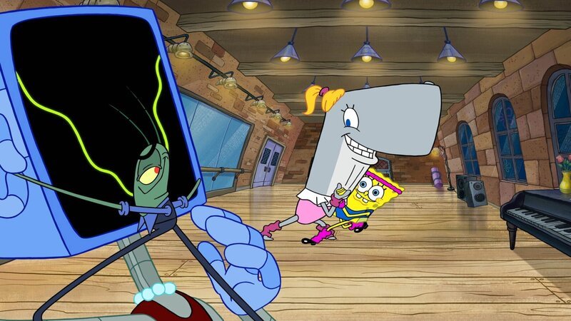 v.li.: Karen, Plankton, Pearl, SpongeBob – Bild: Paramount