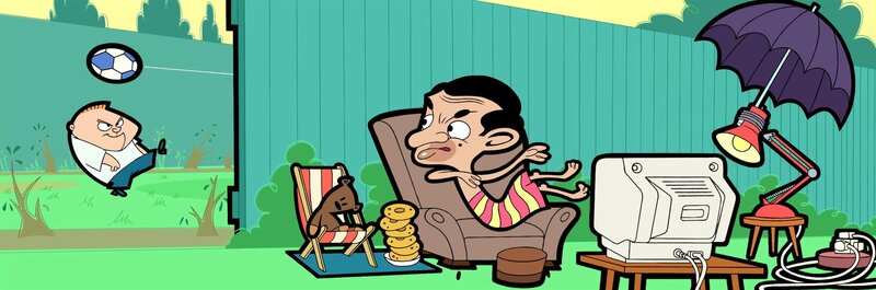 v.li.: Bruiser Jr., Mr. Bean – Bild: Mr Bean TM and Tiger Aspect Productions Ltd