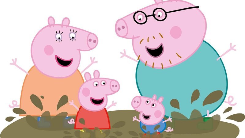 Peppa ist ein liebenswertes, freches kleines Schweinchen, das mit seinem Brüderchen Schorsch bei Mama Wutz und Papa Wutz wohnt. Am liebsten spielt Peppa Spiele, verkleidet sich, unternimmt Ausflüge und springt in Matschepampe herum. Ihre Abenteuer nehmen immer ein gutes Ende in laut schnaubendem Gelächter. – Bild: SUPER RTL