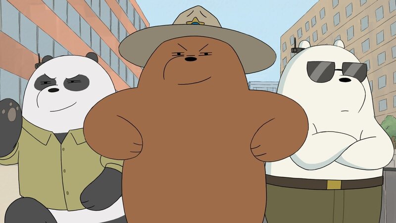 v.li.: Panda Bear, Grizzly Bear, Ice Bear – Bild: TM and 2019 The Cartoon Network, Inc. A WarnerMedia Company. All Rights Reserved
