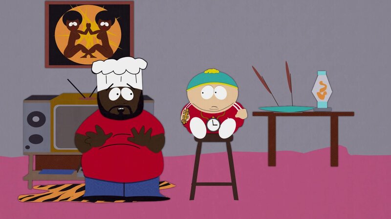 L-R: Chef, Eric – Bild: Paramount