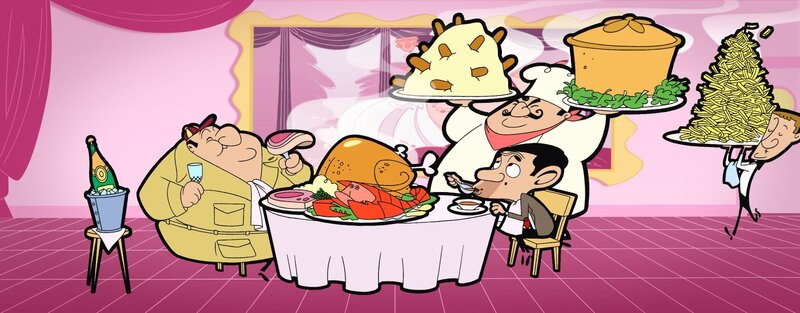 Harry und Mr. Bean – Bild: Mr Bean TM and Tiger Aspect Productions Ltd