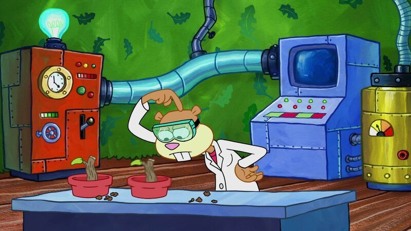 Sandy – Bild: ANNÉE Viacom International Inc. Tous droits réservés. Nickelodeon, Bob l’éponge et tous les autres titres, logos et personnages qui y sont associés sont des marques de commerce de Viacom International inc. Créé par Stephen Hillenburg.