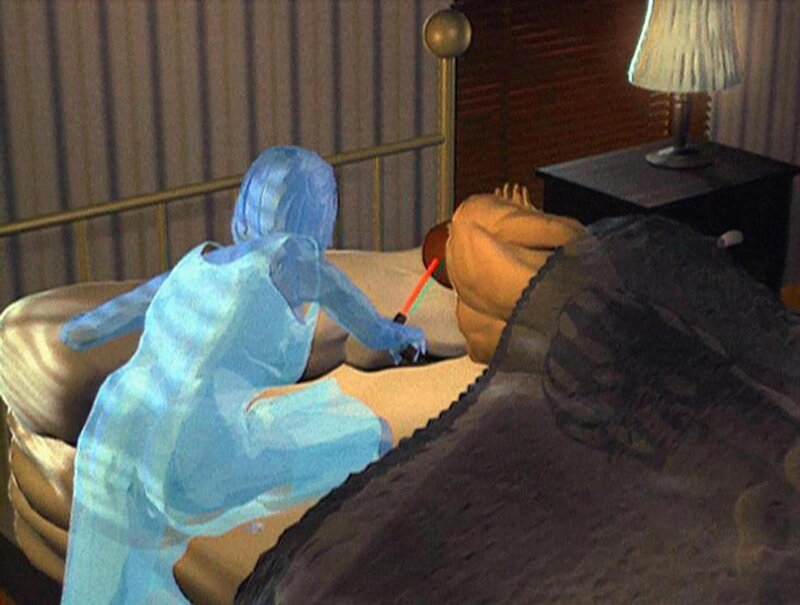 Die Computer-Rekonstruktion eines Mordes ergänzt die Bearbeitung eines ungelösten Falles und eröffnet neue Perspektiven. – Bild: VOX