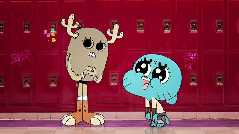 v.li.: Penny, Gumball – Bild: TM & © 2015 CARTOON NETWORK. A TIME WARNER COMPANY. ALL RIGHTS RESERVED.