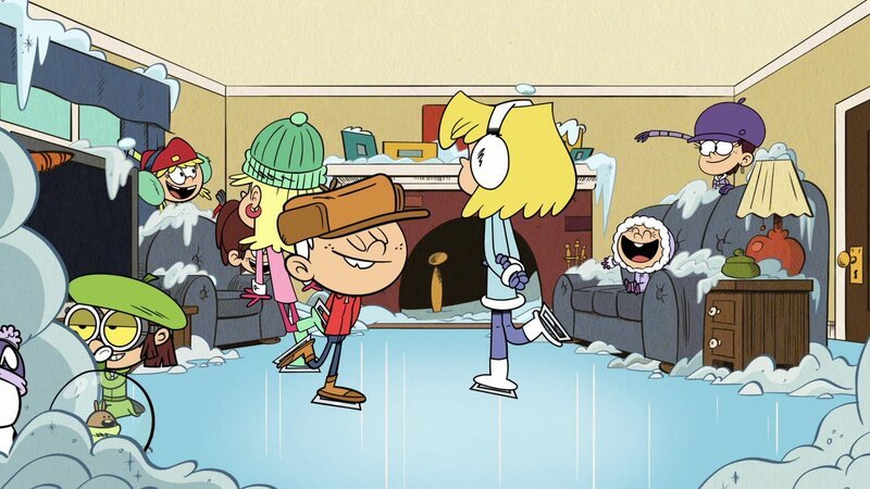 L-R: Geo, Lisa, Lana, Lynn, Leni, Lincoln, Lori, Lily, Luna – Bild: ViacomCBS