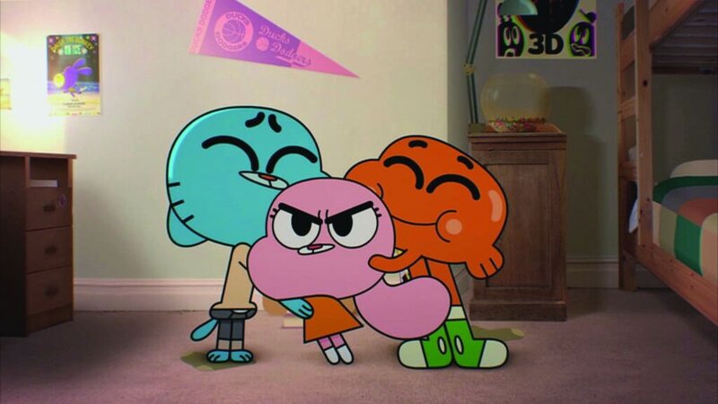 v.li.: Gumball, Anais, Darwin – Bild: CARTOON NETWORK